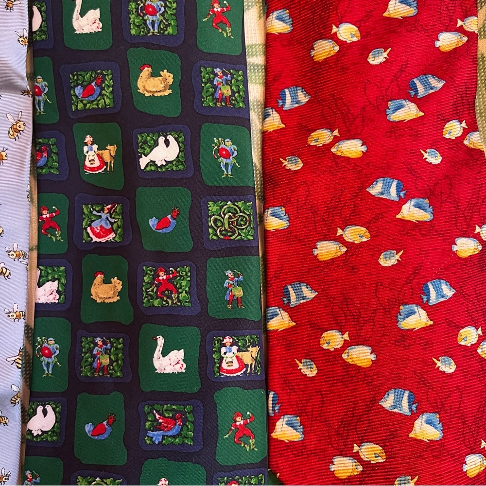 Funky Patterned Men's Ties Set - image 6